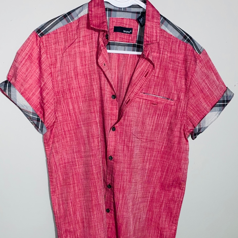 Short sleeve button up shirt